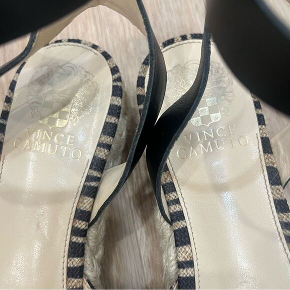 Vince Camuto Delindan Zebra Print Espadrille Platform Sandals size 8 - Picture 11 of 13